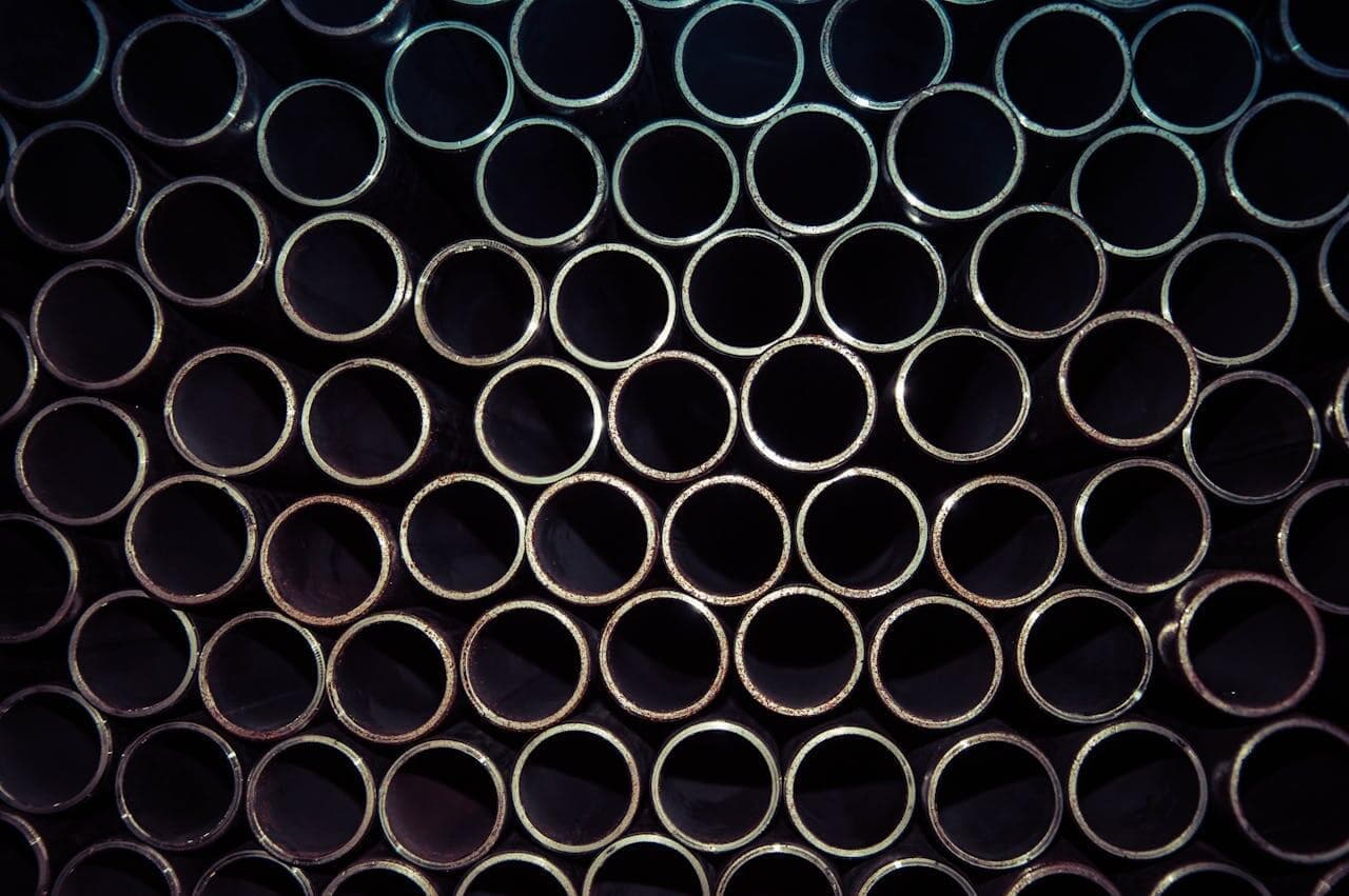 Recycled steel pipes for sustainable construction